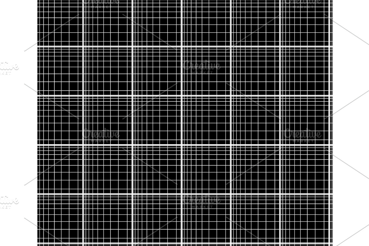 Seamless Patterns. Linear style., a Pattern Graphic by Svetlana Avv (Photo 3 of 11)