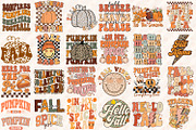 Retro Fall Png Bundle Sublimation, an Object Graphic by RETROVIBZDESIGNS (Thumbnail 1 of 9)