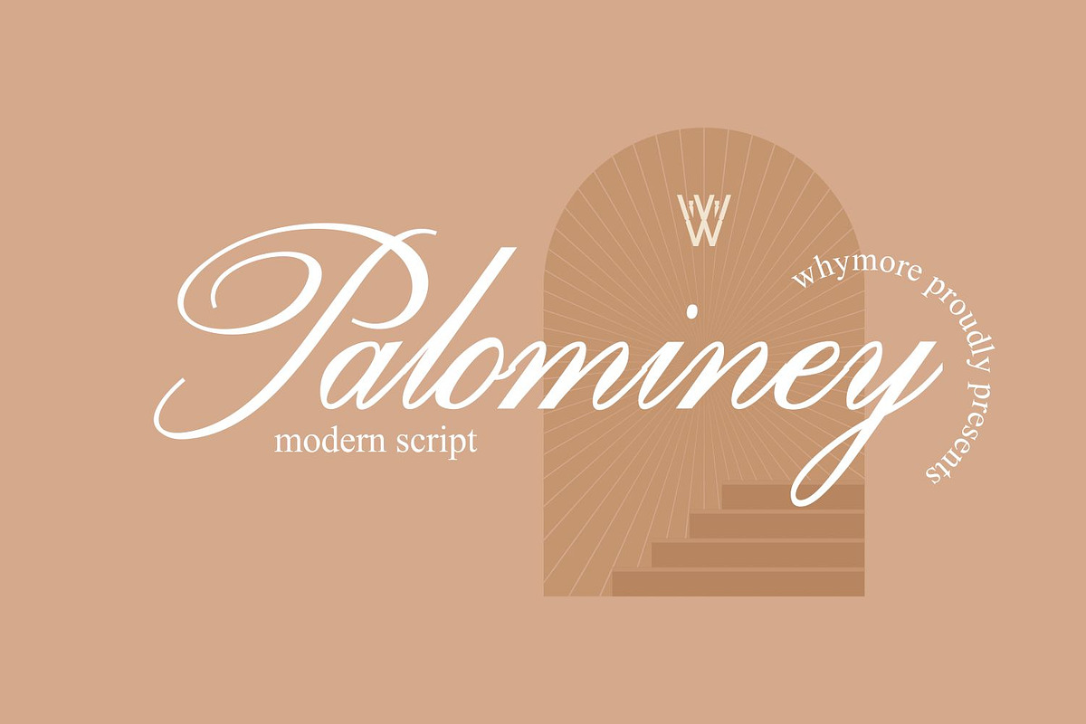 Palominey Wedding Script Font, a Script Font by WhymoreArt (Photo 1 of 10)