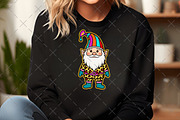 Christmas Gnome Glitter Brushstroke, an Illustration by Craft Nest (Thumbnail 3 of 6)