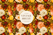 Vintage Breeze Floral Collage Art, a Decorative Illustration by Eclectic Anthology (Thumbnail 10 of 10)
