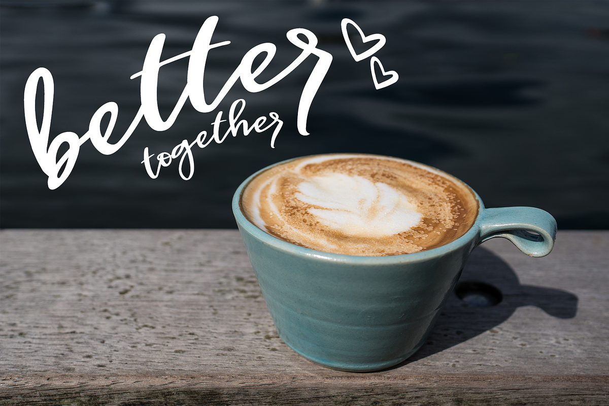 Creamy Ristretto Script Font preview 4