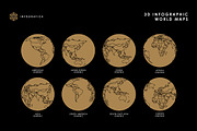 Infografica 3D Infographic World Map, an Object Graphic by Infografica (Thumbnail 2 of 4)