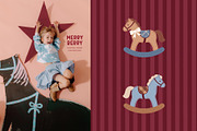 MerryBerry Christmas Frames & Papers, an Object Graphic by alonahaidash (Thumbnail 13 of 15)