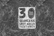30 Seamless Grey Walls Textures, a Texture Graphic by 2DFUNS (Thumbnail 1 of 17)
