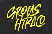 Grous Hiraco Power Display Brush Fon