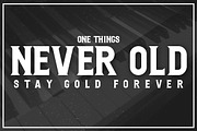 Never Old, a Font by Ian Irwanwismoyo (Thumbnail 1 of 3)