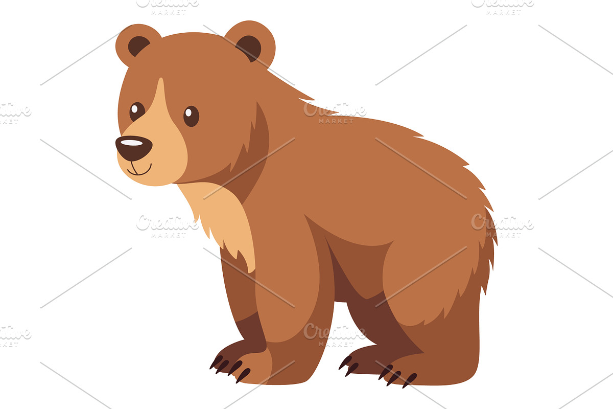 Vector Wild Animal Illustration Set., an Object Graphic by Gomolach (Photo 2 of 10)