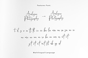 Analogue Photography Script, a Handwritten Font by sizimon (Thumbnail 6 of 10)