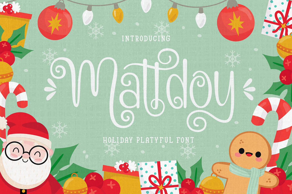 Mattdoy Script, a Script Font by alit design (Photo 1 of 15)