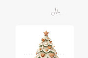Cozy White Christmas Clipart Set, a Decorative Illustration by Pati Charm Studio (Thumbnail 6 of 7)