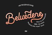Belvedere - Monoline Font Duo, a Handwritten Font by Unio Designs (Thumbnail 2 of 10)