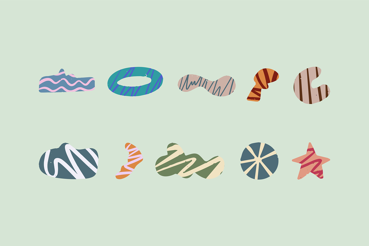 Abstract Huneyy Element Set, an Illustration by HunEyy (Photo 8 of 10)
