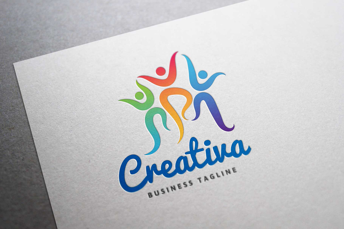 Creativa Logo, a Branding & Logo Template by Mocca Design (Photo 1 of 6)