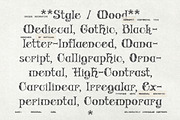 Medieval Curl Typeface, a Handwritten Font by softulka (Thumbnail 5 of 8)