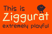 TOMO Ziggurat, a Font by TOMO Fonts (Thumbnail 1 of 8)