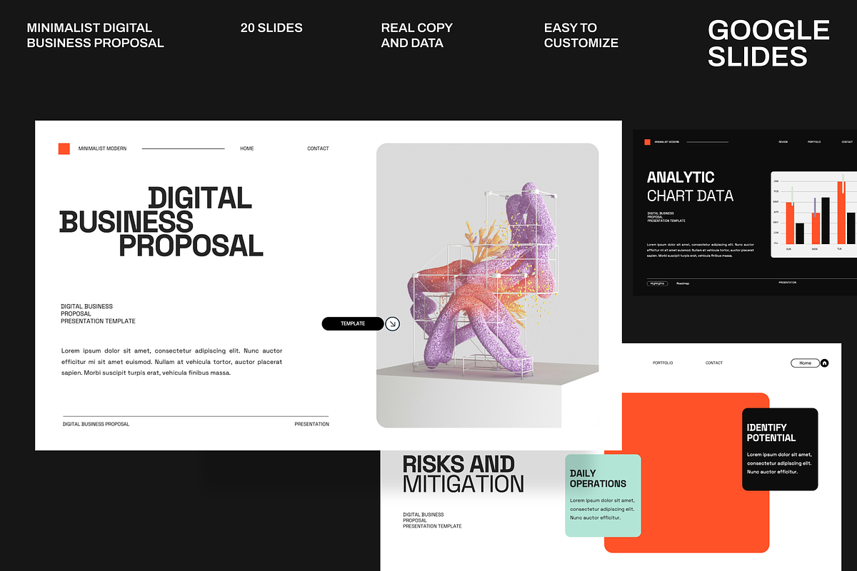 TECHA - Business Proposal GSL, a Presentation Template by Dirtytemp Studio (Photo 1 of 10)