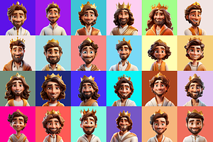 125 Animoji Avatars - Disney King