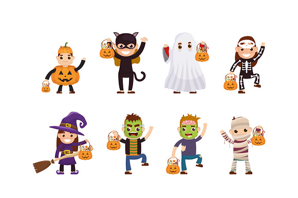 Halloween Kids Costume Set preview 2
