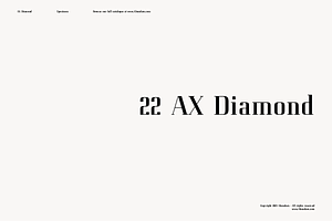 Diamond Stylish Font