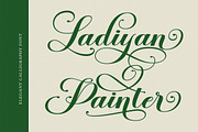 Dapilon Script, a Script Font by Has_rizal (Thumbnail 3 of 11)