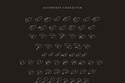 Elorie Calligraphy Script, a Script Font by etigletters (Thumbnail 11 of 12)