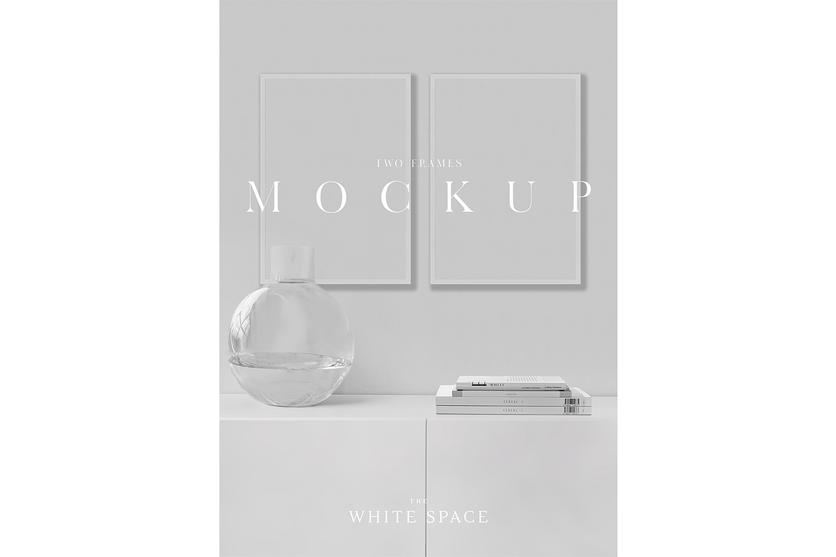 Frame Mockup Editable & Customisable, a Print Template by The White Space Co. (Photo 3 of 8)