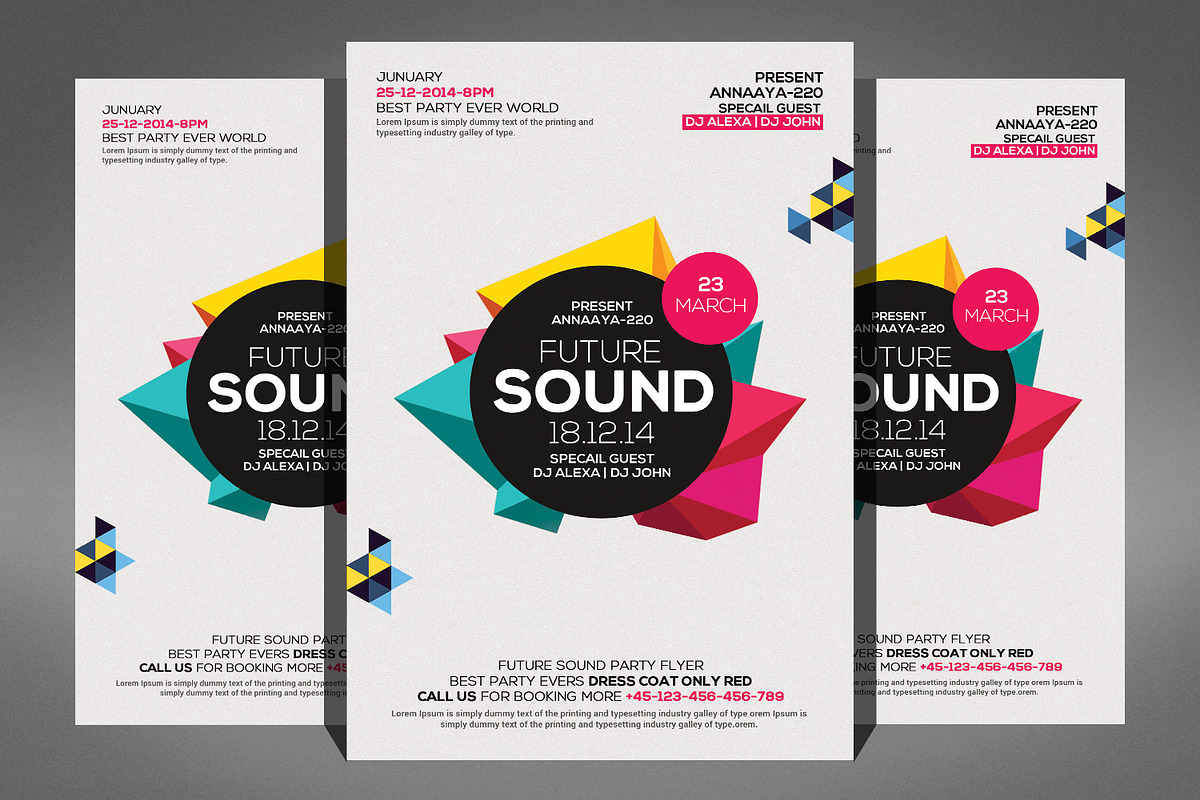 100 Party Flyer Bundle, a Flyer Template by Graphic Templates (Photo 70 of 101)