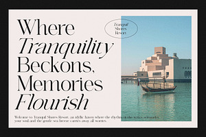 Byfords Sanchez Family Serif Font