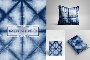 Shibori. Material dyed batik., a Texture Graphic by vetre.antanaviciute