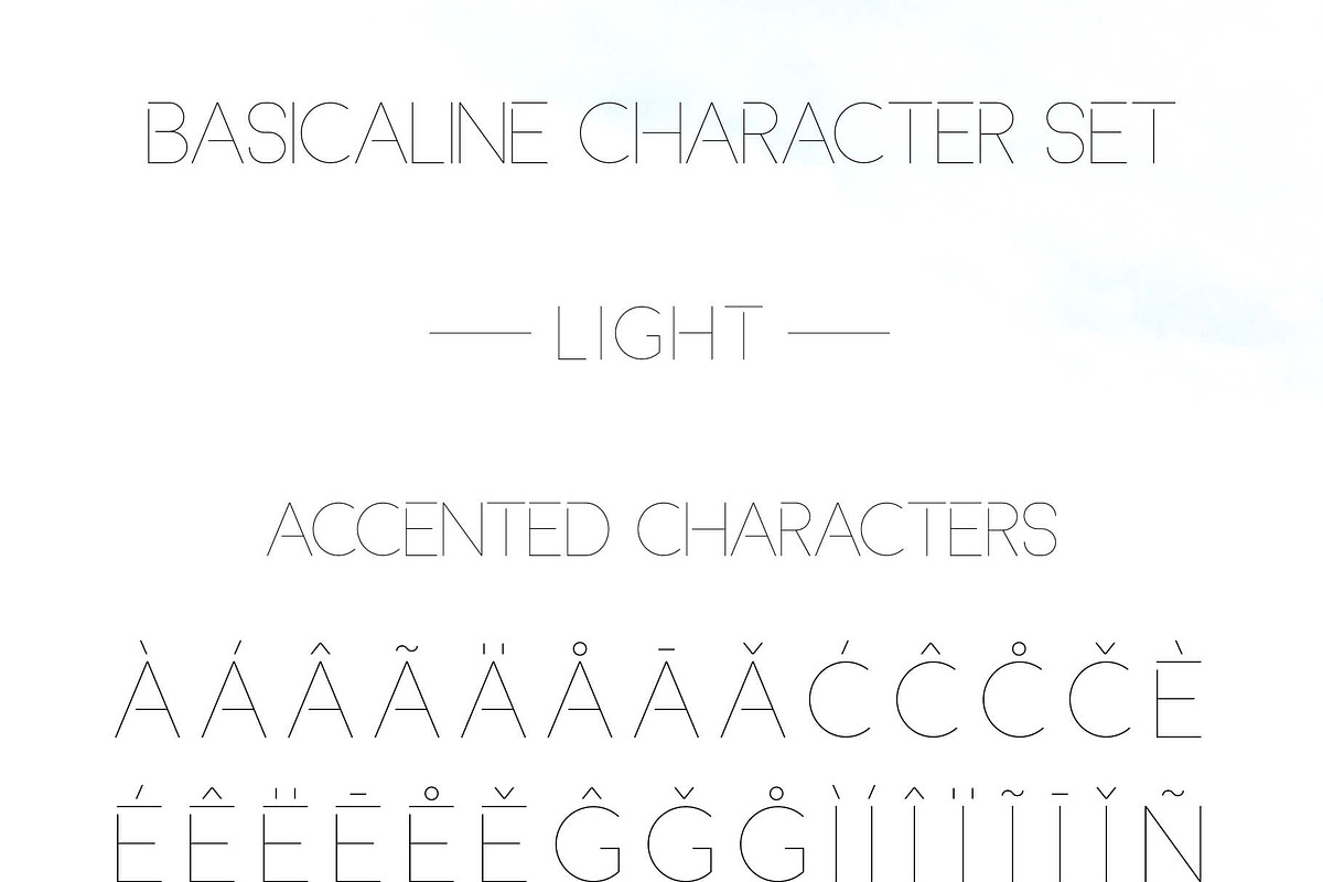 Basicaline Font Family - Sans Serif, a Sans Serif Font by RC graphics (Photo 9 of 21)