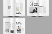 Fashion Book Design Layout, a Magazine Template by ClickPaint_Studio (Thumbnail 3 of 5)