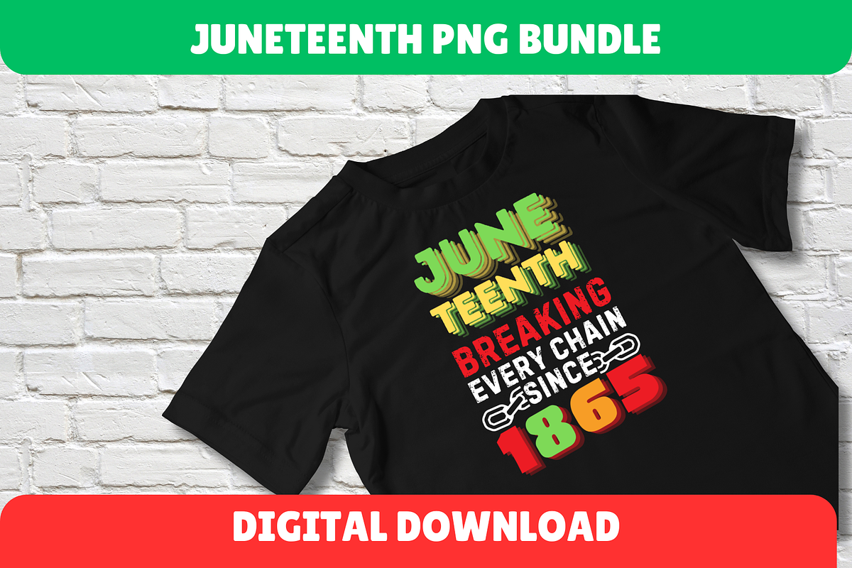 Juneteenth PNG Sublimation Bundle, an Illustration by The WYLD Tribe (Photo 5 of 6)