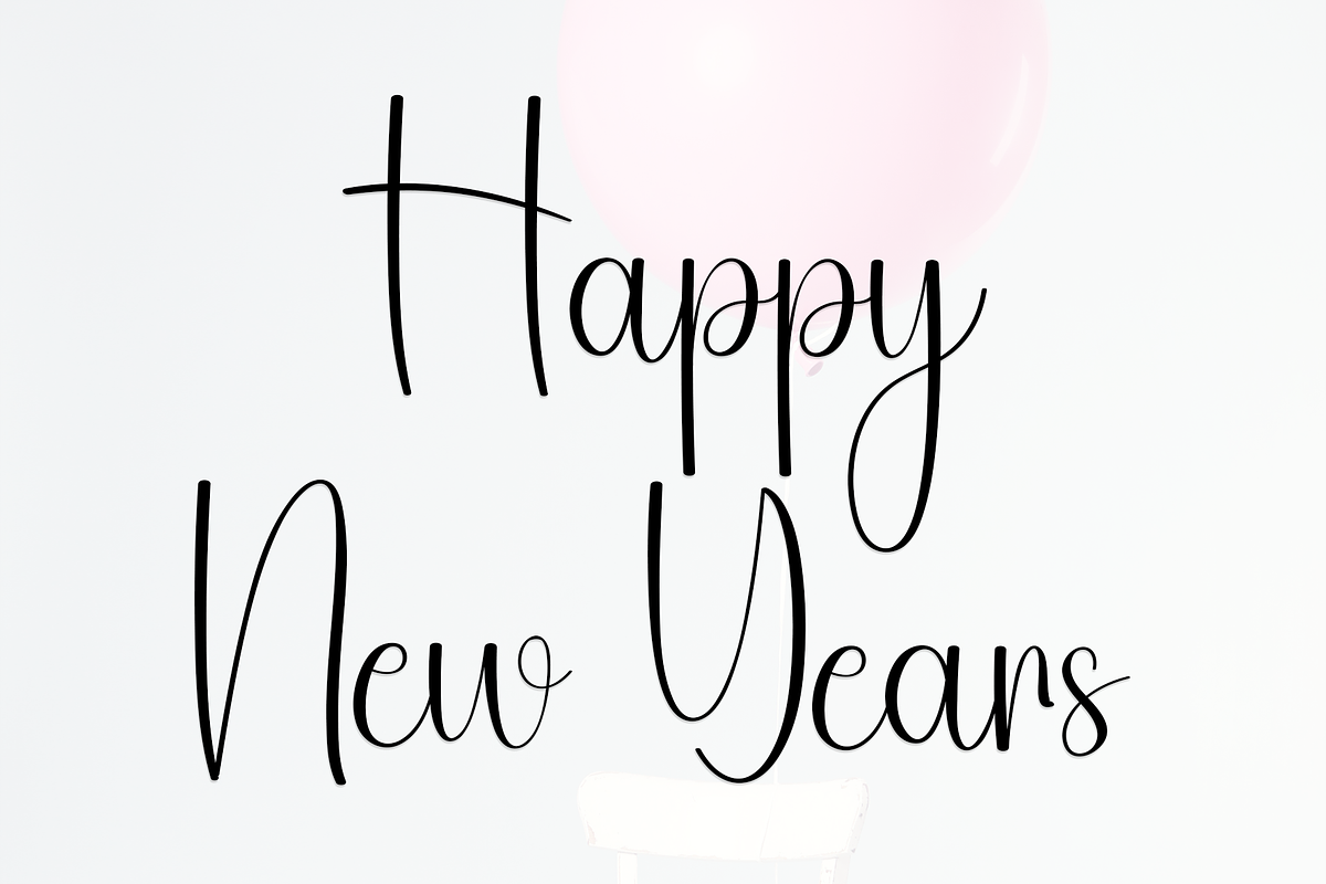 January Minimalist, a Handwritten Font by InermediaSTUDIO (Photo 5 of 8)