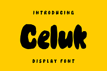 Celuk - Display Font