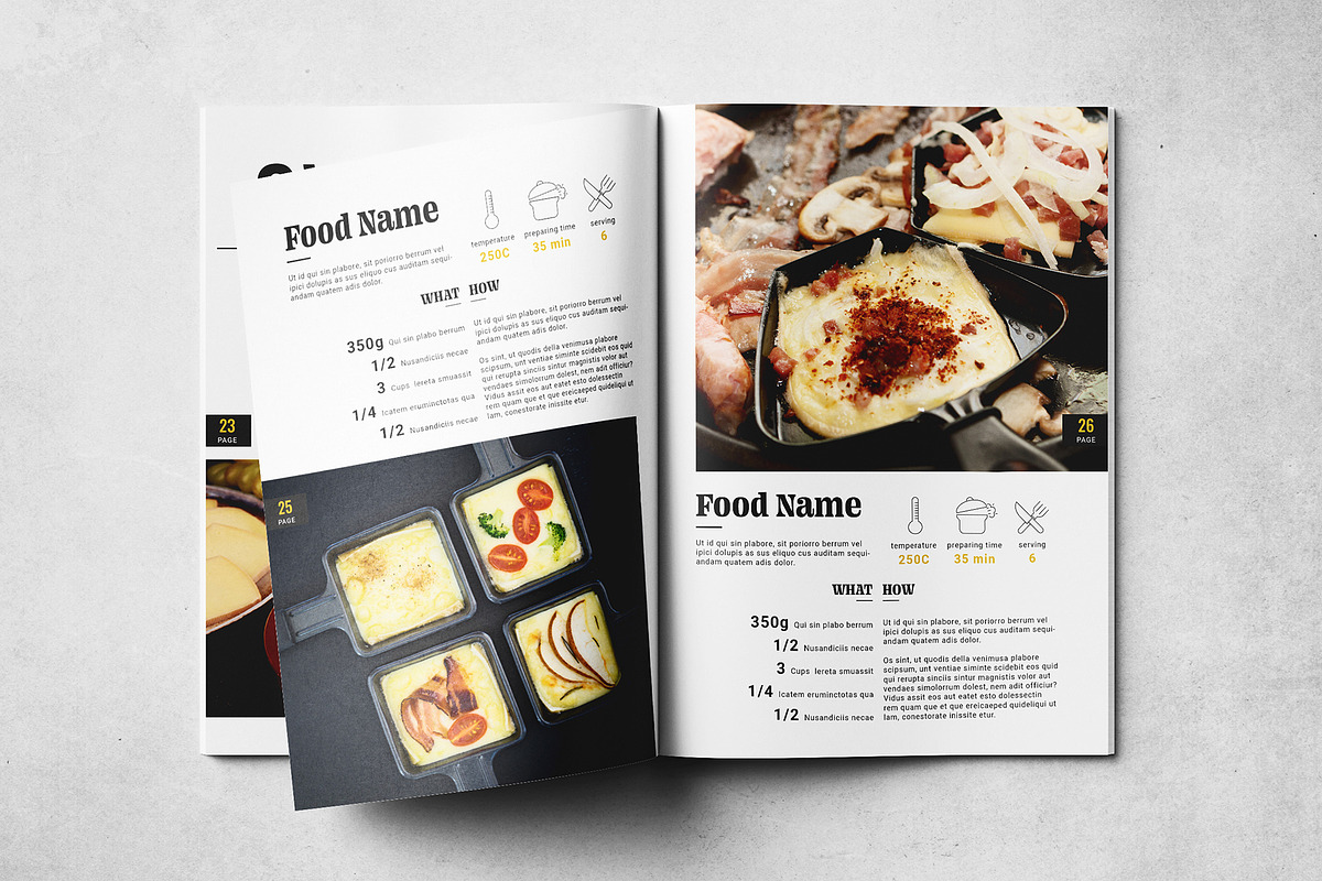 Cookbok / Recipe Layout