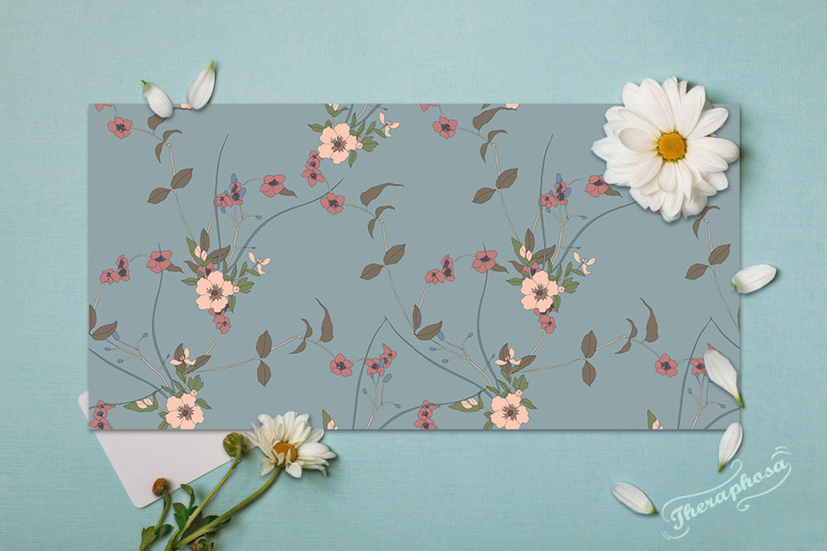 20JPG/EPS Tropical floral pattern, a Pattern Graphic by Theraphosath (Photo 15 of 34)