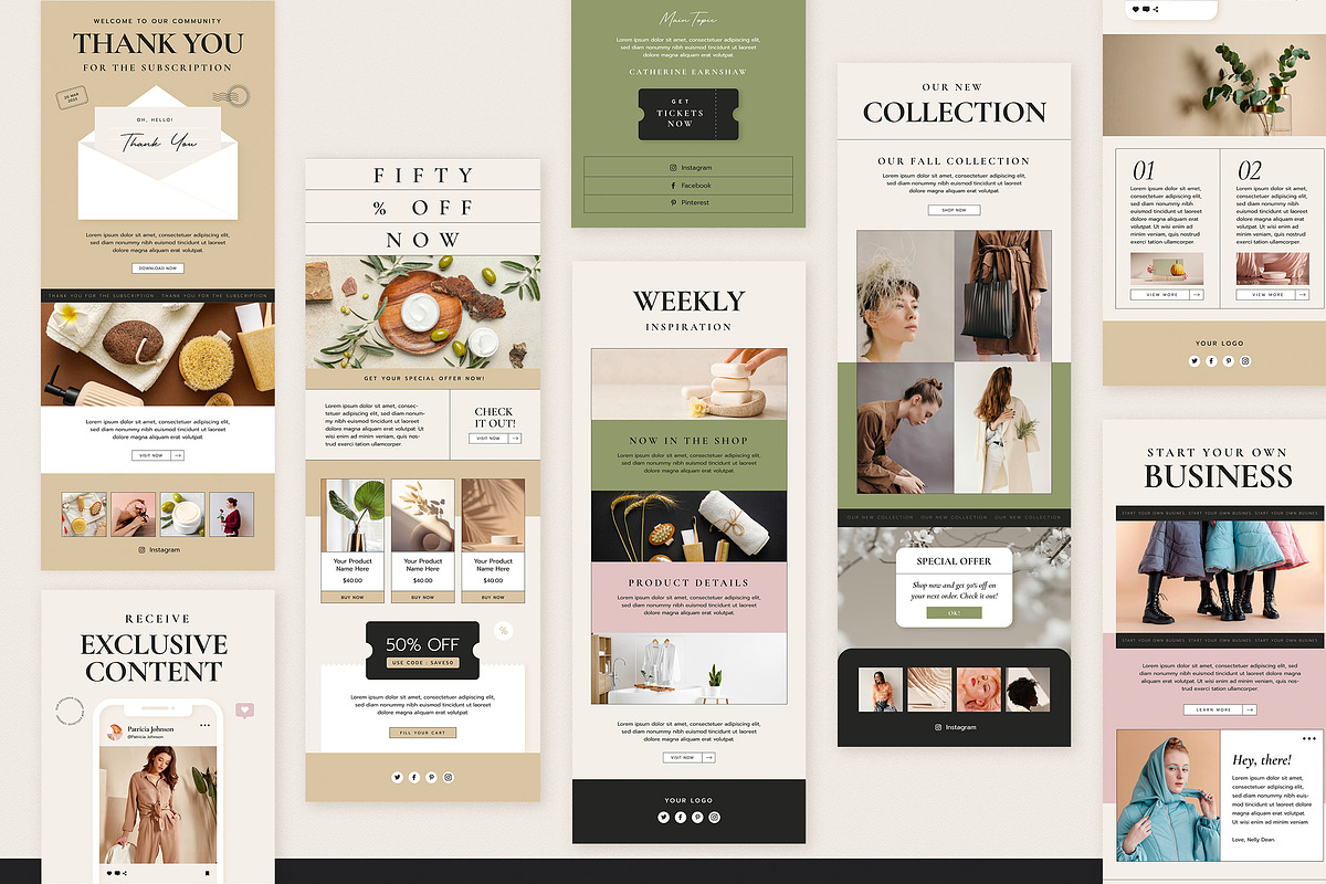 Aimée Email Newsletter Template, an Email Template by Vynetta (Photo 6 of 6)