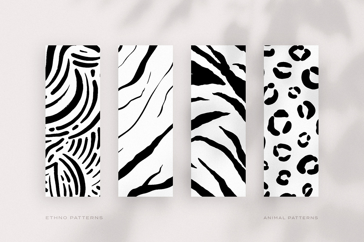 120 Hand-Drawn Organic Patterns, a Pattern Graphic by Rienne Studio (Photo 24 of 25)