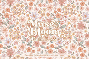 Squirrel Floral Seamless Pastel, a Pattern Graphic by MuseBloomDesigns (Thumbnail 3 of 7)