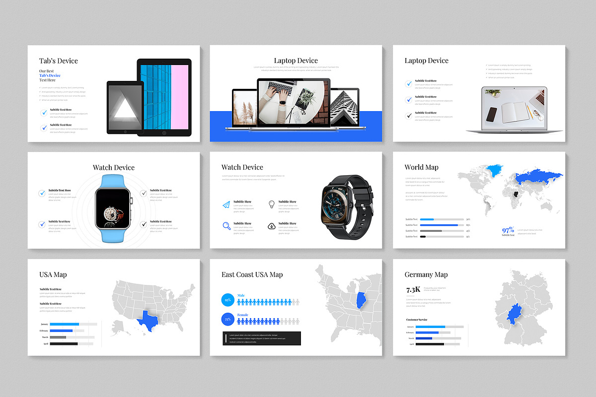 Business PowerPoint Presentation, a Presentation Template by GenerousArt
