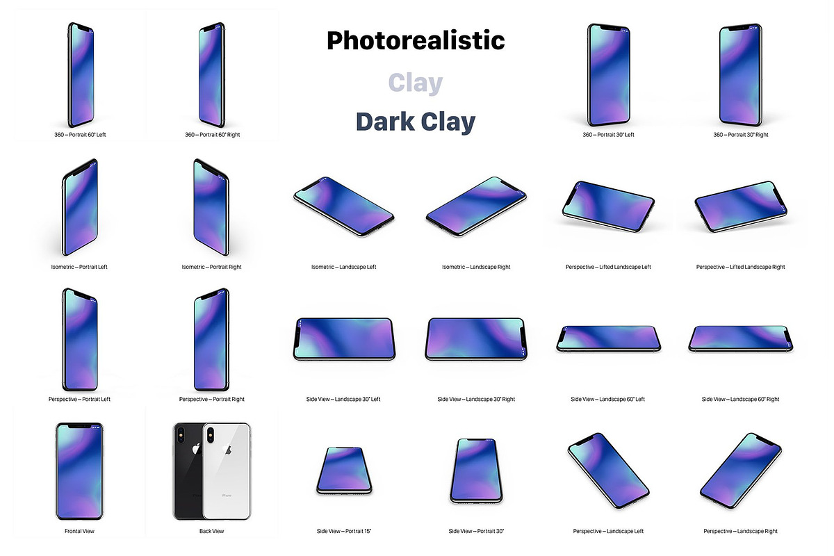 22 iPhone X Mockups, a Graphic by Mockup Store (Photo 2 of 6)