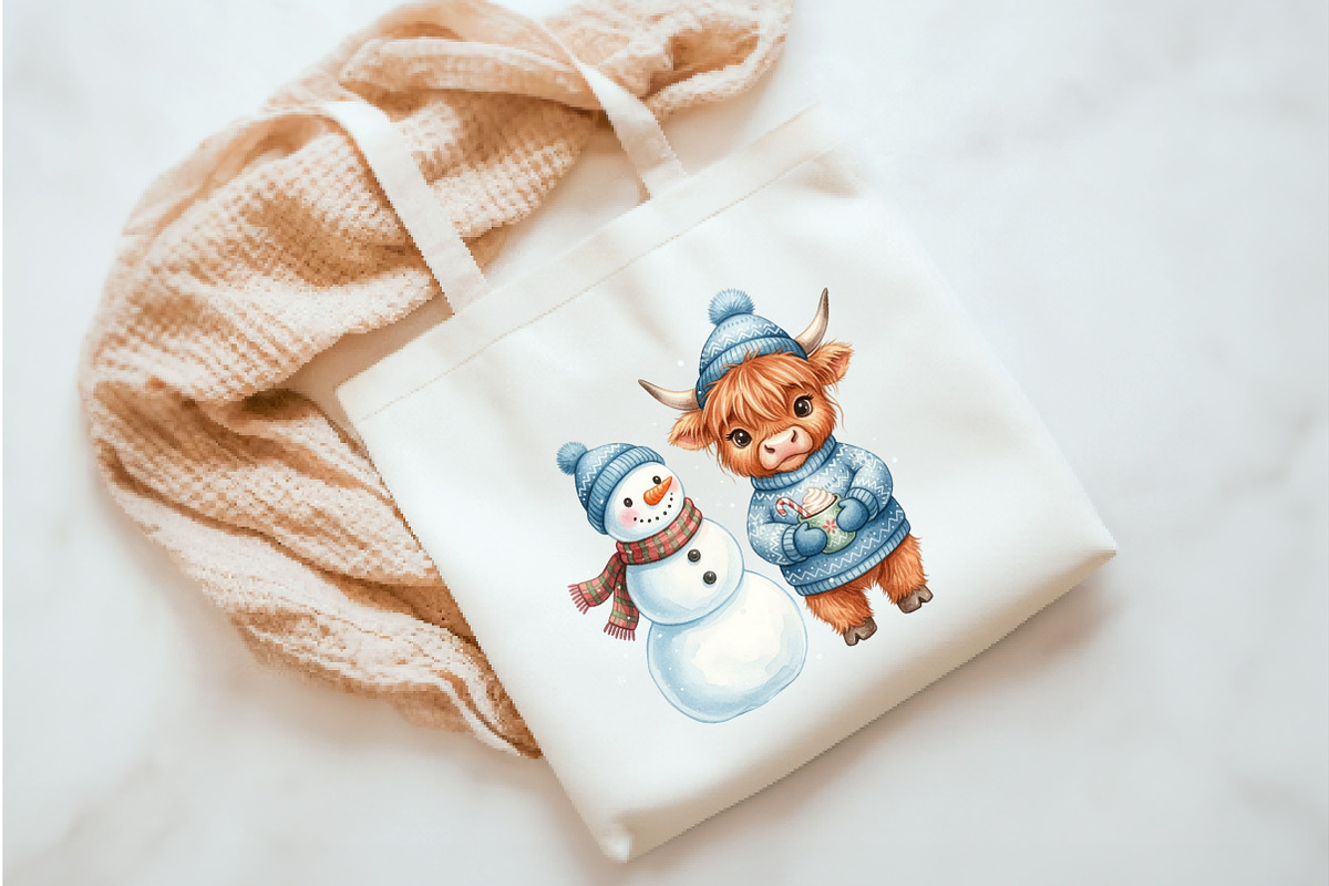 Christmas Png, Sublimation Design, an Illustration by Watercolor design (Photo 3 of 6)