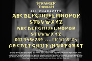 Stranger Through - Gothic Display, a Handwritten Font by Arendxstudio (Thumbnail 8 of 9)