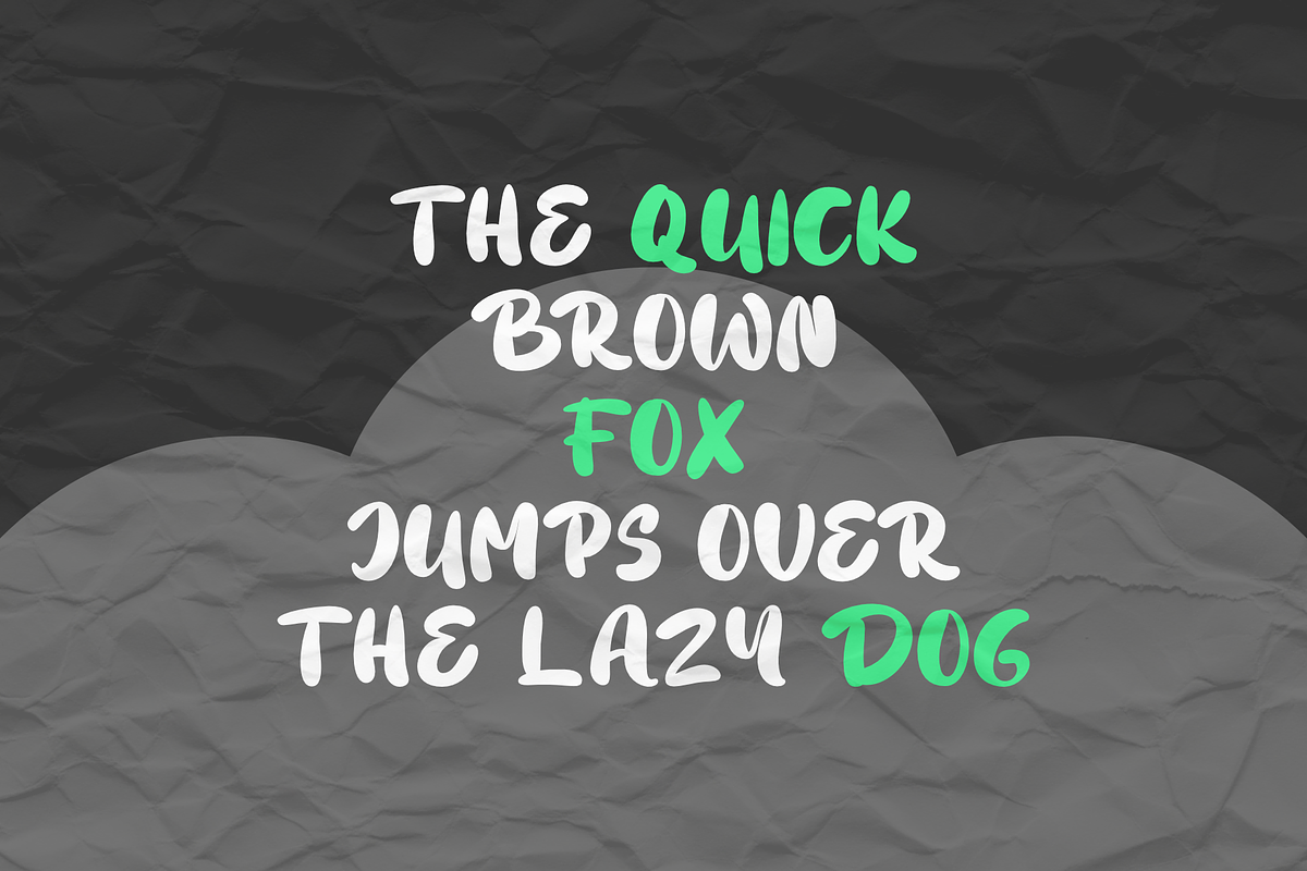 Boellath - Playful Bold Display Font, a Handwritten Font by Maenjari Std (Photo 3 of 10)