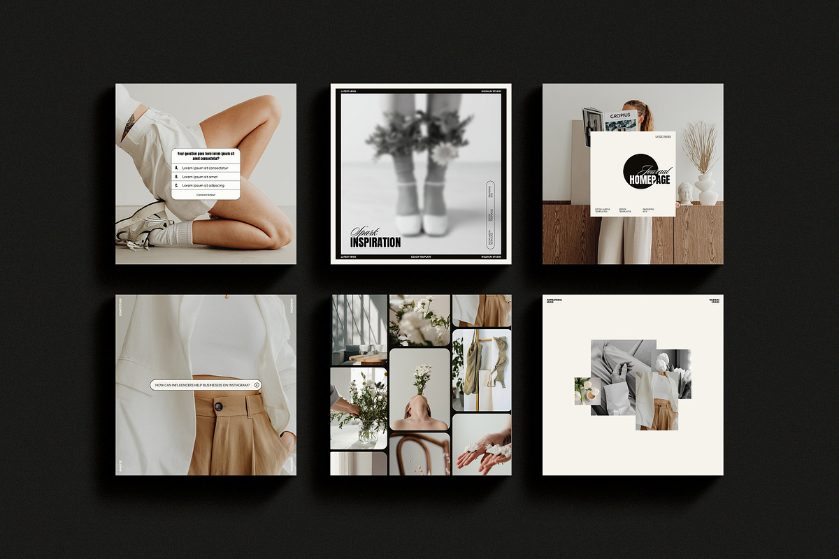NOLE / Social Media Kit (III), a Social Media Template by Wildnun Studio (Photo 8 of 23)