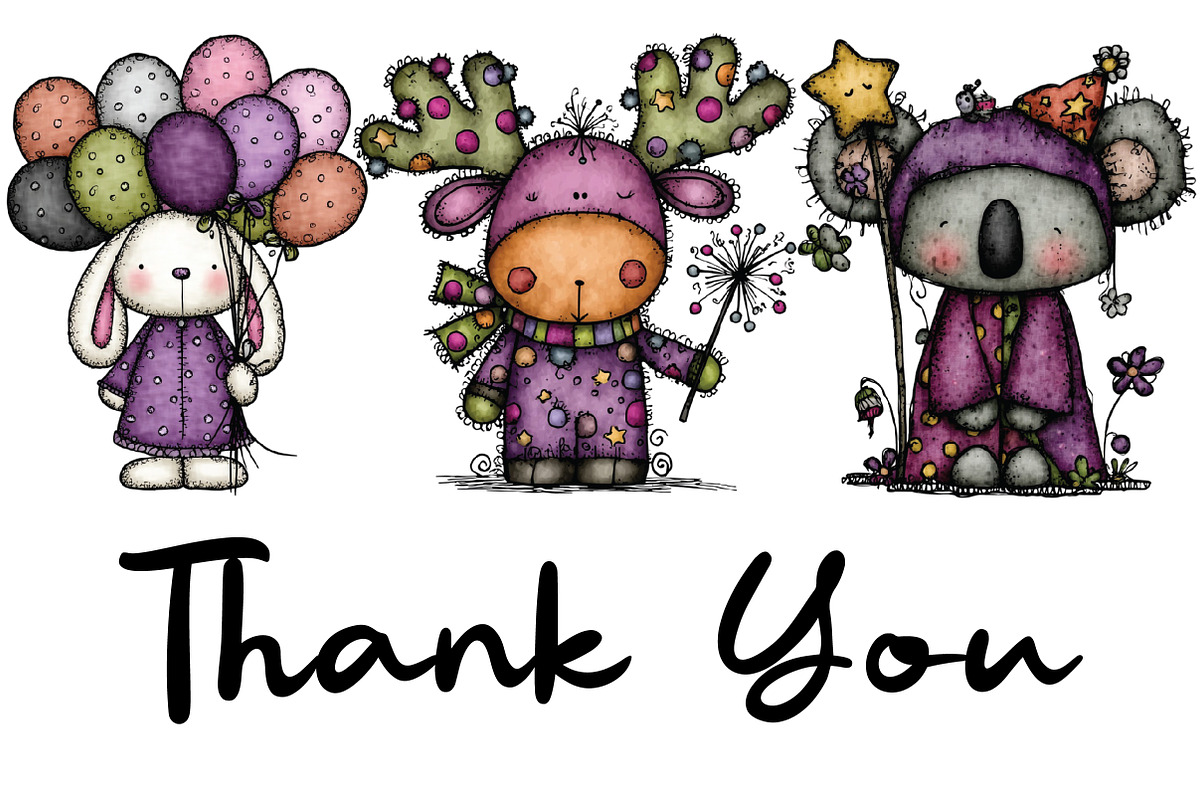 Whimsical Funny New Year Animals PNG, an Illustration by CraftArtStudio (Photo 5 of 6)