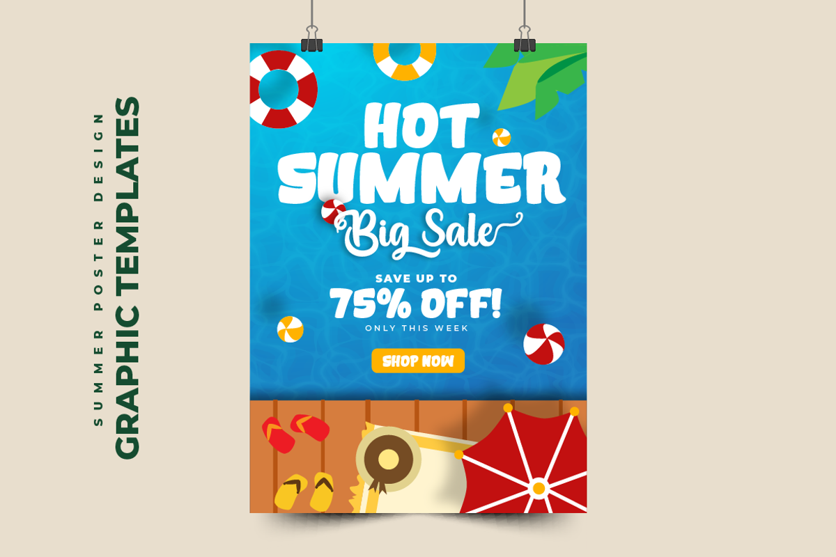 Summer Set Graphic Design V31, a Flyer Template by twinstd (Photo 4 of 6)