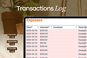 Monthly Budget Spreadsheet – Google, a Templates & Theme by vitalinagerman (Thumbnail 8 of 11)