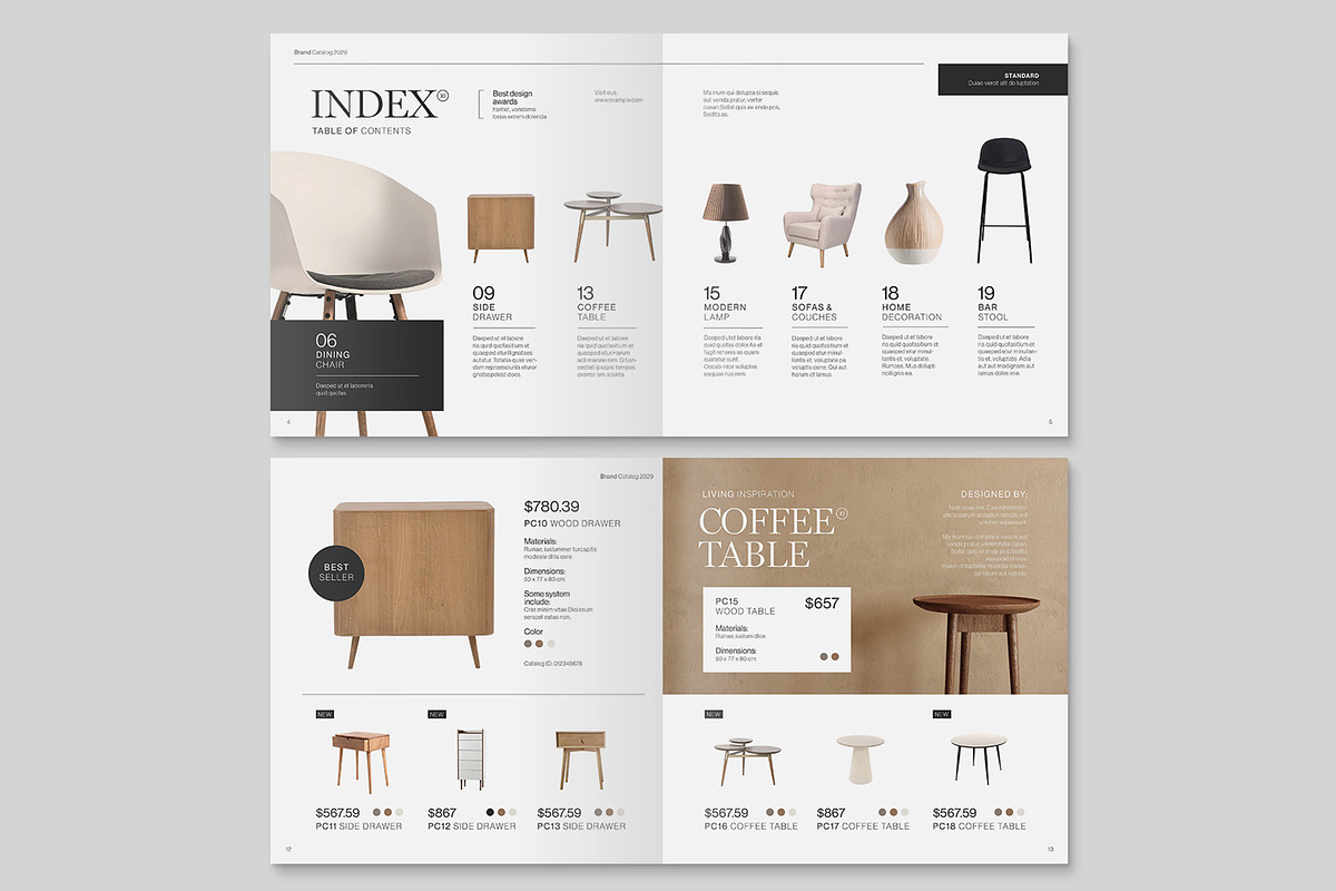 Square Product Catalog Brochure, a Brochure Template by BrandPacks (Photo 4 of 5)